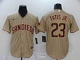Padres 23 Fernando Tatis Jr. Brown Nike 2020 Flexbase Jersey,baseball caps,new era cap wholesale,wholesale hats